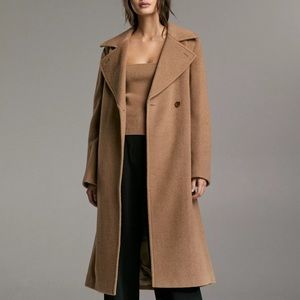 Camel Coat from Aritzia